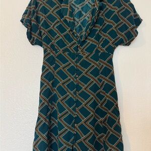 Stylish Geometric Patterned Dress